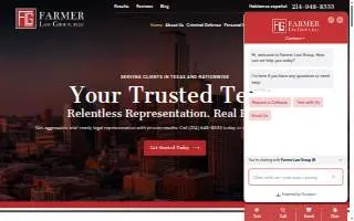 Farmer Law Group website