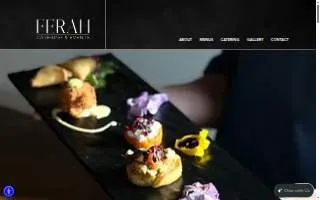Ferah Catering & Events of Dallas website