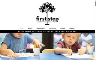 First Step Learning Center of Dallas website