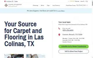 Floor Coverings International of Las Colinas website