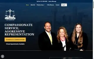 Guerrero Law Injury Lawyers website