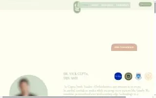 Gupta Smile Studio - Orthodontics website