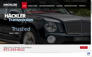 Hackler Transmission of Dallas
