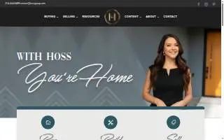 Hoss Realty Group website