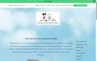Junius Learning Center website