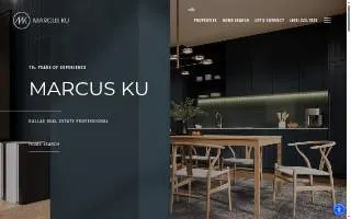 Marcus Ku, Dallas Realtor website