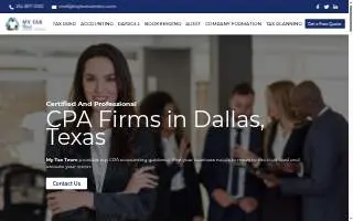 My Tax Team | CPA Payroll & Tax Preparation Services website
