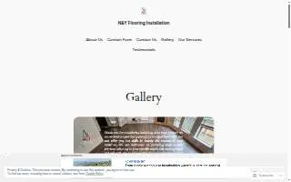 N&Y Flooring Installation website