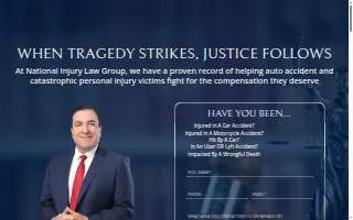 National Injury Lawyers website