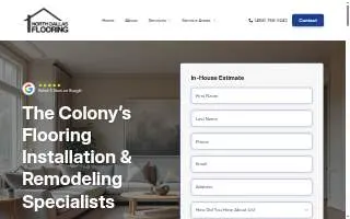 North Dallas Flooring website