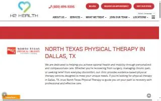 North Texas Physical Therapy website