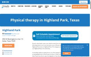 Results Physiotherapy Dallas, Texas - Highland Park