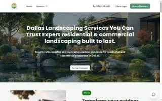 StarTex Landscaping & Nursery website