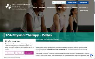Texas Orthopaedic Associates Physical Therapy