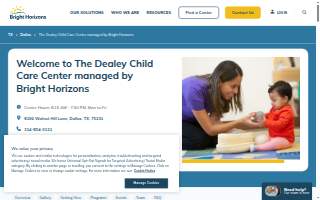 The Dealey Child Care Center managed by Bright Horizons