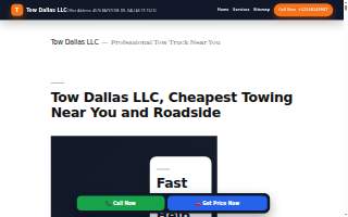 Tow Dallas TX LLC, Cheapest Towing Nearby, Fast Tow Truck Near Me
