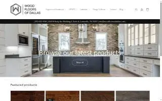 Wood Floors of Dallas website