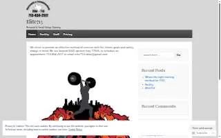Elite 713 Strength & Conditioning of Deer Park website