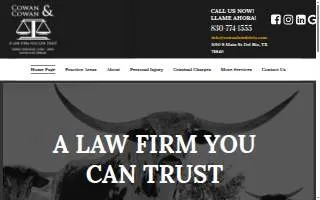 Cowan & Cowan website