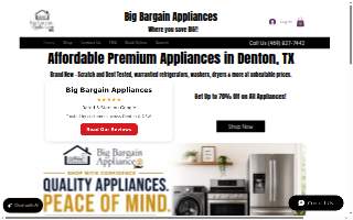 Big Bargain Appliances