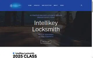 Intellikey Locksmith website