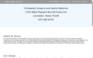 John Tenny MD PA