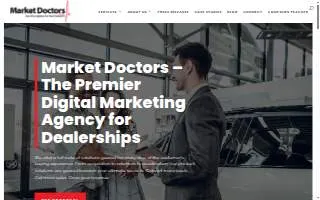 Market Doctors website