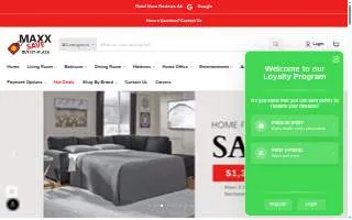 Maxx Save Discount Store & Furniture website