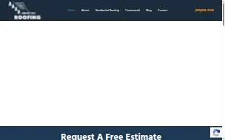 AAAA Contractors and Roofing website
