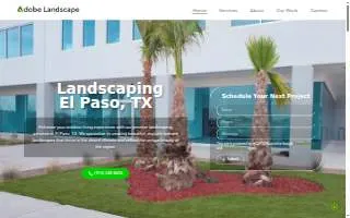 Adobe Landscape website