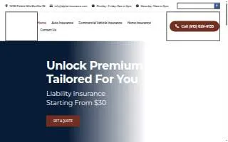 Alpha Insurance Services website