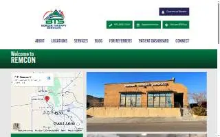Border Therapy Services - Remcon website
