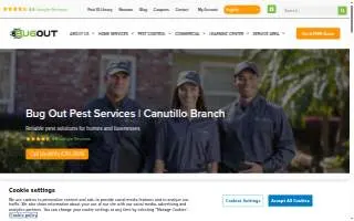 Bug Out of El Paso website