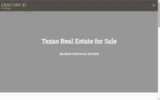 Century 21 The Edge website