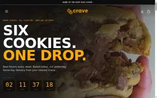 Crave Kitchen & Bar of El Paso website