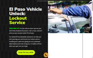 El Paso Vehicle Unlock