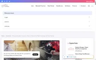 Insurance 1 Agency website