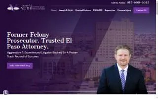 Joseph Veith Law website