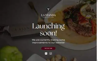 LA VIANDA CATERING - Signature Events & Catering website