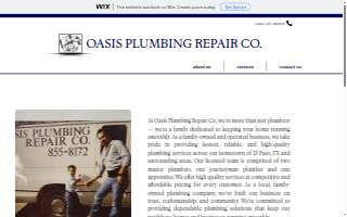 Oasis Plumbing Repair Co