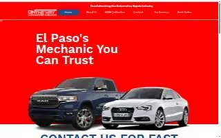 On The Way Automotive Services website