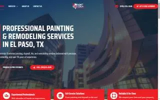 Paint Design & Remodeling website