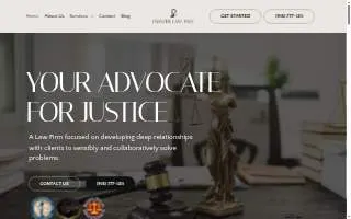 Painter Law, PLLC website