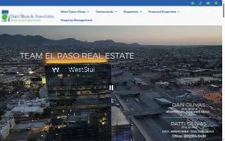 Realtors in El Paso, TX - Dan Olivas and Associates website