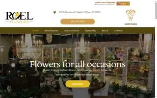Roel Flowers website