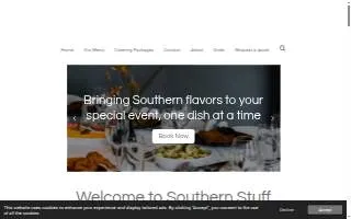 Southern Stuff Catering Services website