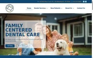 Ellis County Family Dentistry website