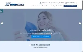 Ennis Smiles website