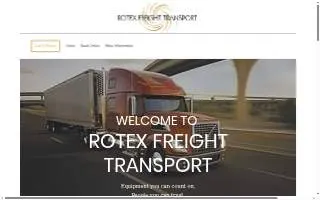 Rotex Freight Transport website