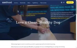 Scenthound Euless website